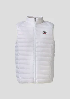 Doudoune sans manches Blanc Tom