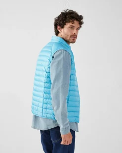 Doudoune sans manches Bleu horizon Tom