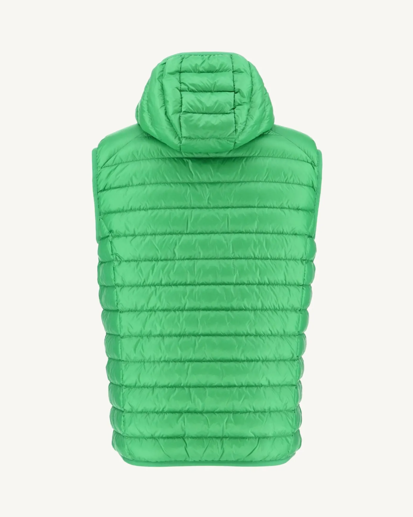 Doudoune sans manches à capuche Vert Pat