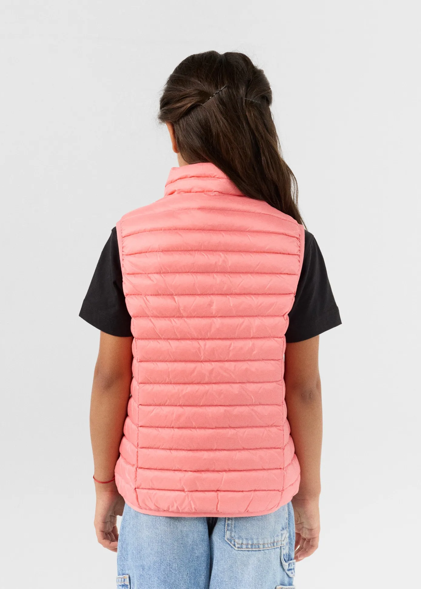 Doudoune sans manches enfant Vibrant pink Zoe