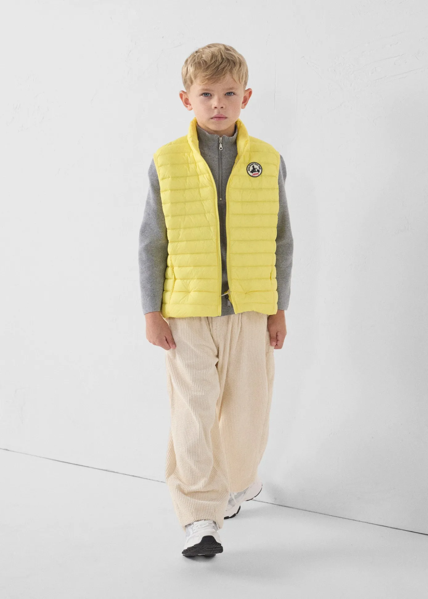 Doudoune sans manches enfant Limonade Zoe