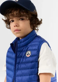 Doudoune sans manches enfant Bleu cobalt Zoe