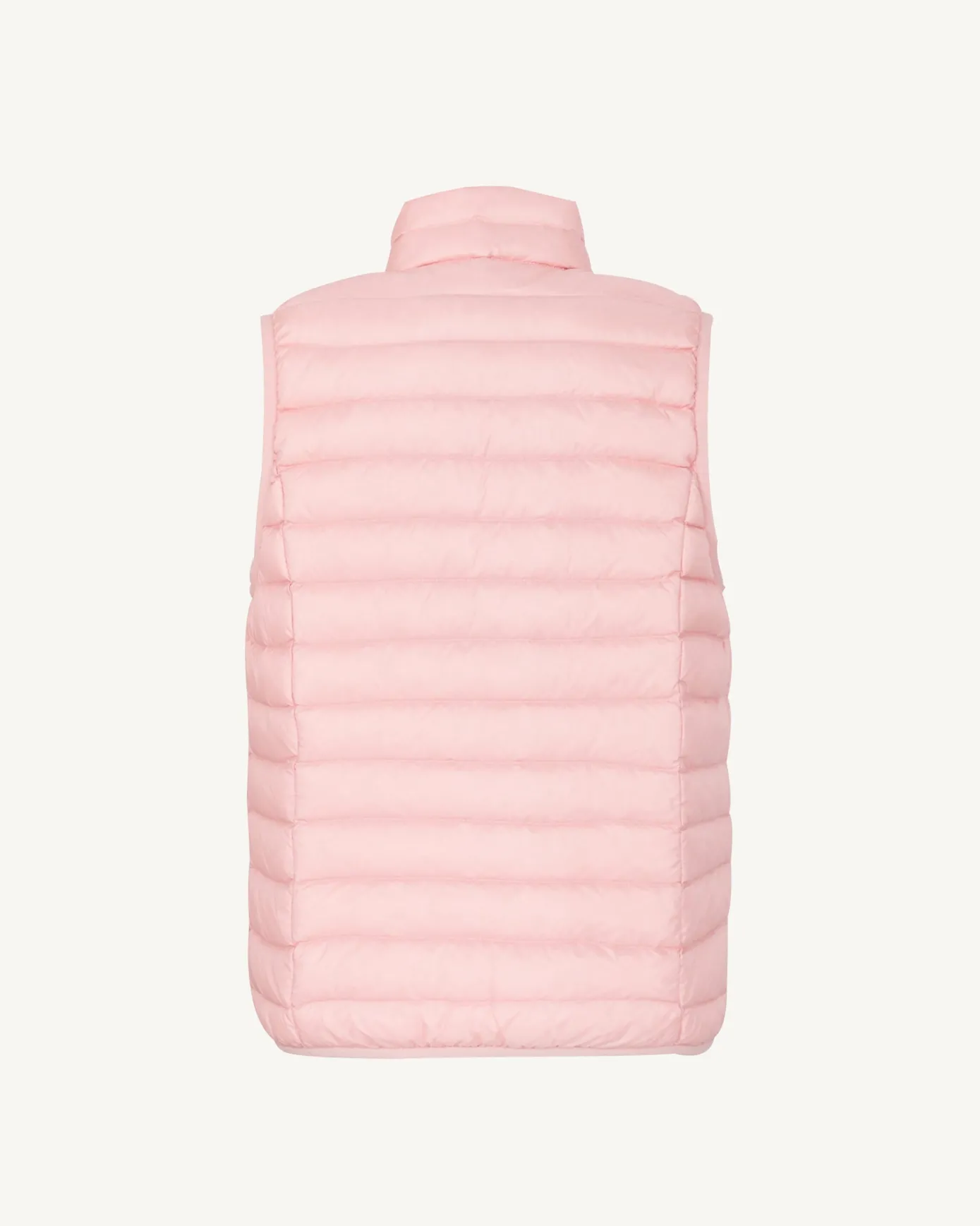Doudoune sans manches enfant Rose pêche Zoe