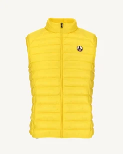 Doudoune sans manches Jaune or Tom