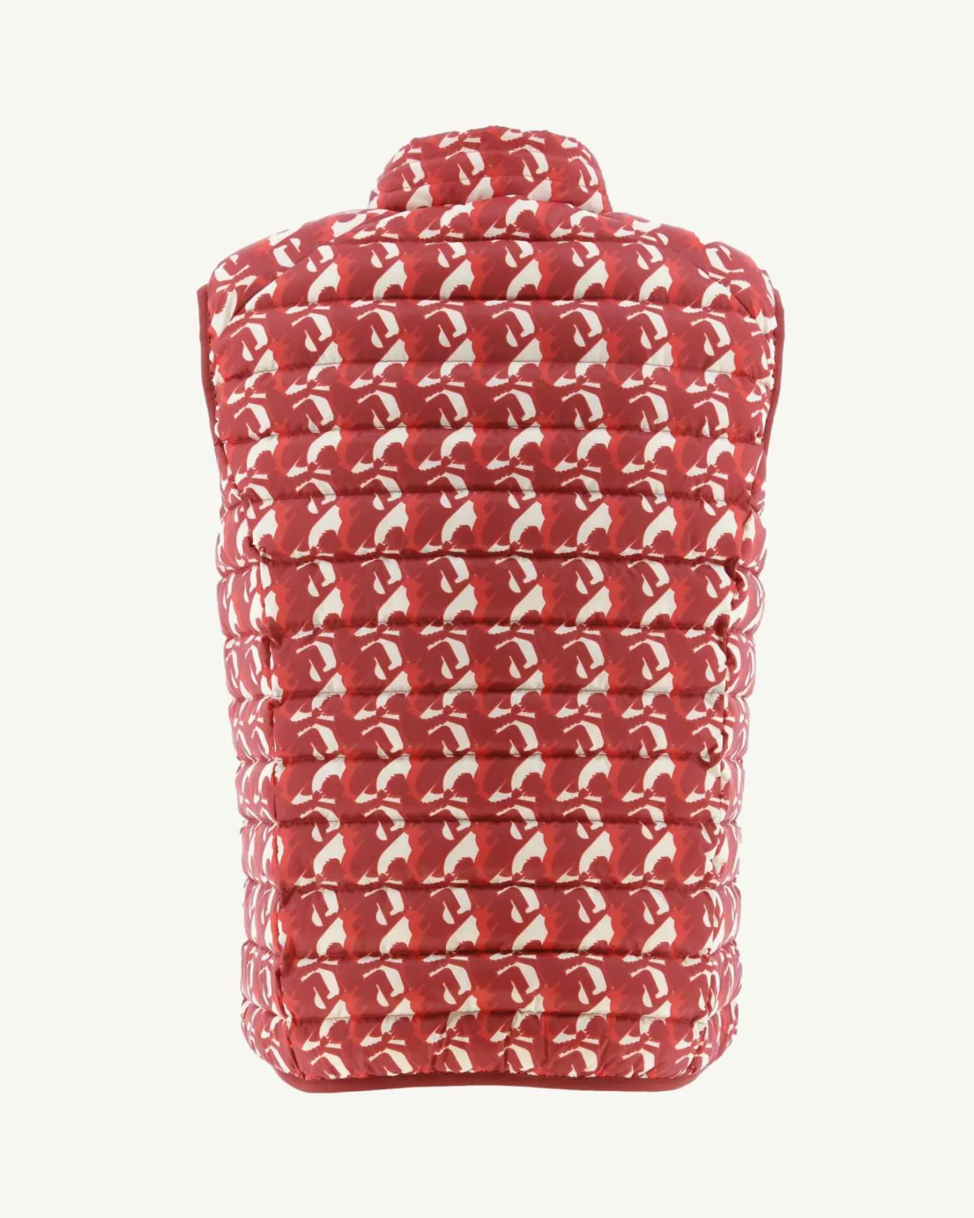 Doudoune sans manches Monogram rouge vif Tom