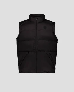 Doudoune sans manches oversize Noir Ezio