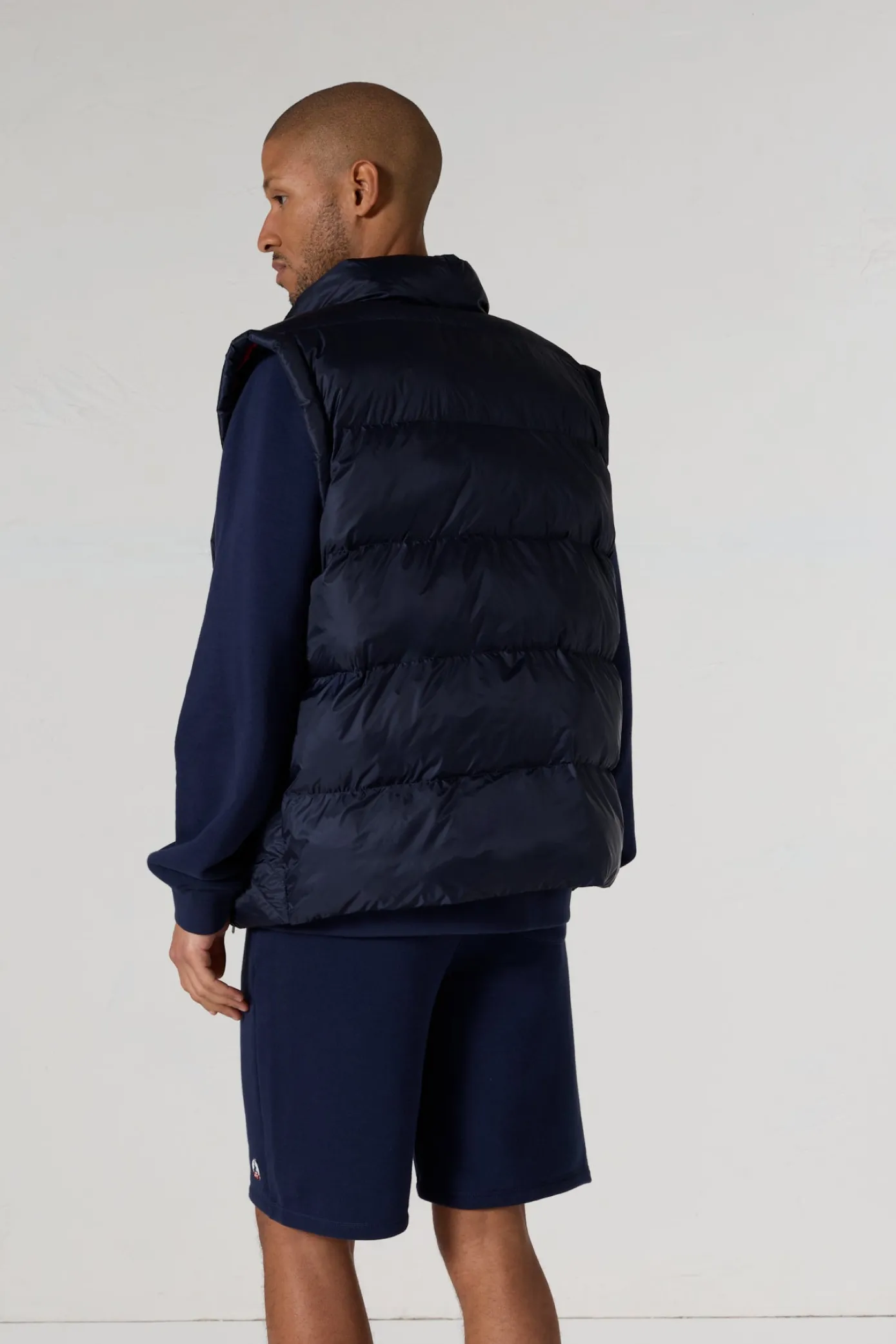 Doudoune sans manches oversize Marine Ezio
