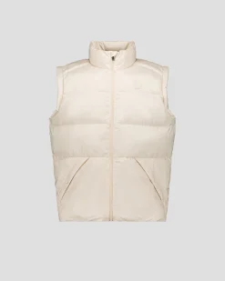 Doudoune sans manches oversize Naturel Ezio