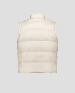Doudoune sans manches oversize Naturel Ezio