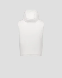 Doudoune sans manches réversible Blanc/Beige Laren