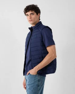 Doudoune sans manches stretch Marine Arafo