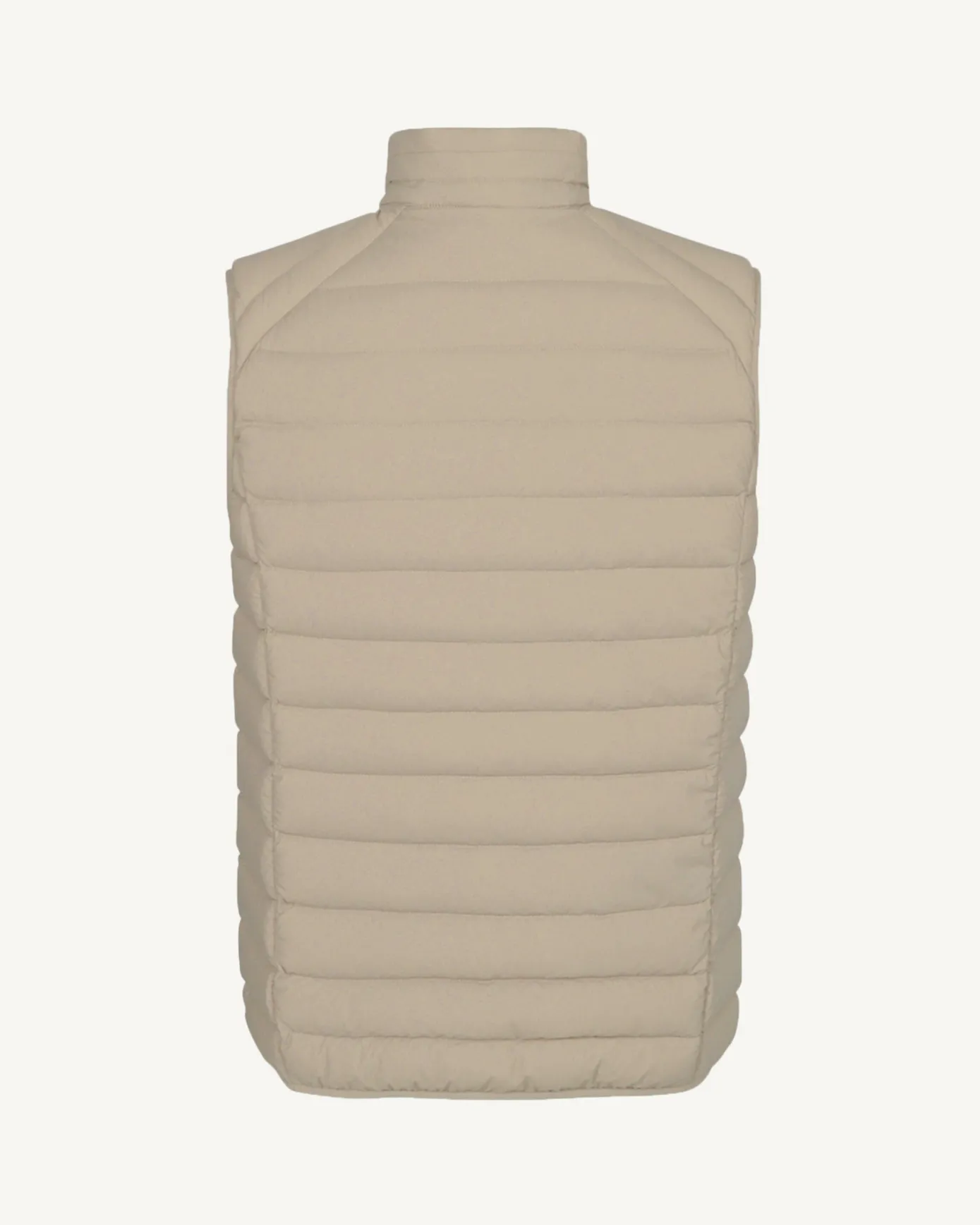 Doudoune sans manches stretch Beige Arafo