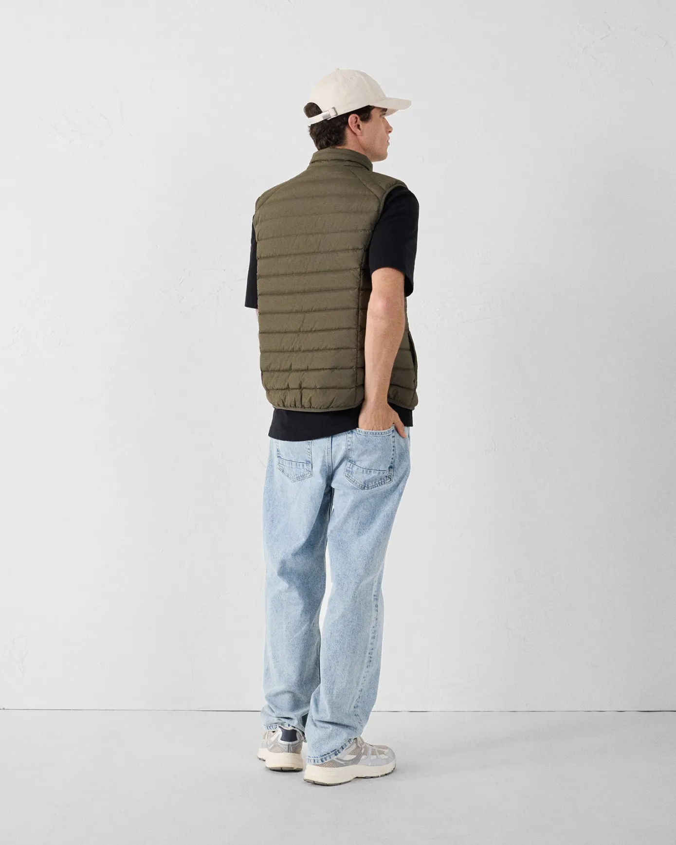 Doudoune sans manches stretch Army Arafo