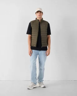 Doudoune sans manches stretch Army Arafo