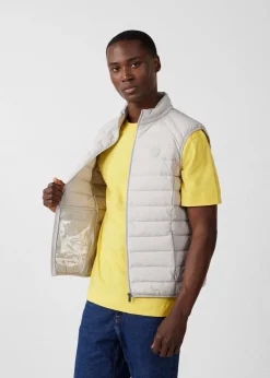 Doudoune sans manches stretch Reflet de mer Arafo