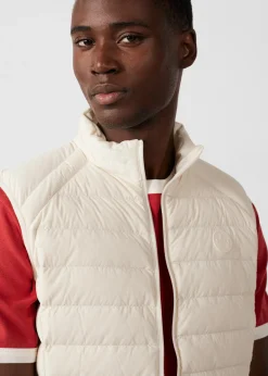 Doudoune sans manches stretch Naturel Arafo
