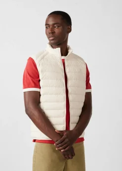 Doudoune sans manches stretch Naturel Arafo