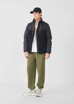 Doudoune sherpa Noir Oleg