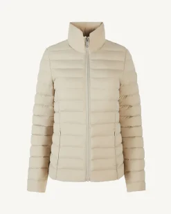 Doudoune stretch légère Beige Maia