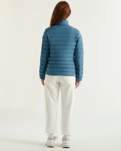 Doudoune stretch légère Bleu jeans Maia