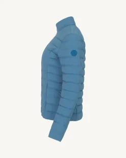 Doudoune stretch légère Bleu jeans Maia