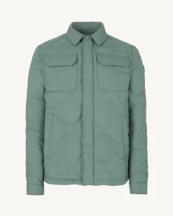 Doudoune surchemise Ultralight Vert céladon Andy