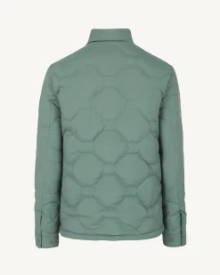 Doudoune surchemise Ultralight Vert céladon Andy