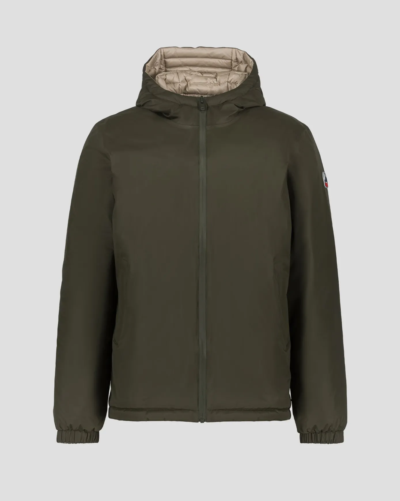 Doudoune ultralégère réversibles Army/Beige Chicago 2.0