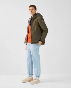 Doudoune ultralégère réversibles Army/Beige Chicago 2.0