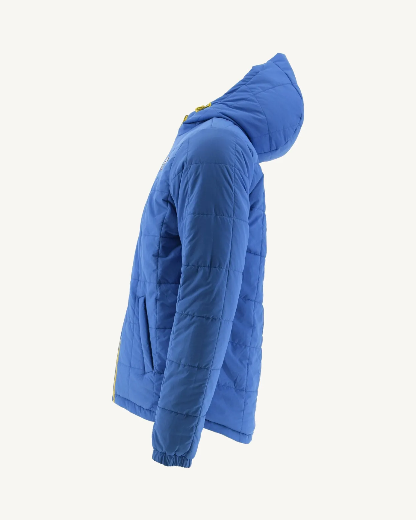 Doudoune Ultralight réversible à capuche Citron/Azur Vigo