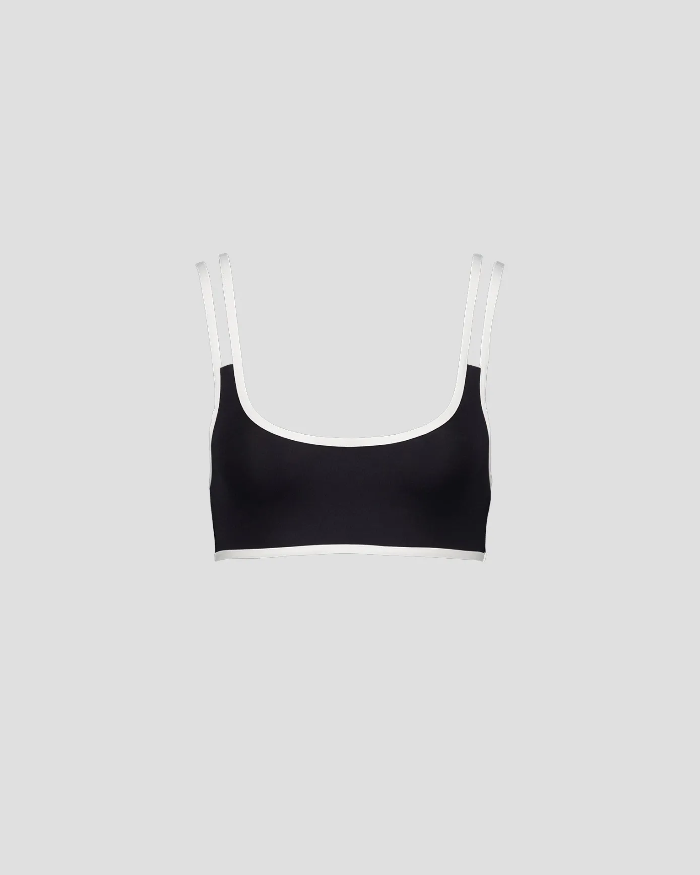 Haut de maillot de bain brassière Noir Maeva top