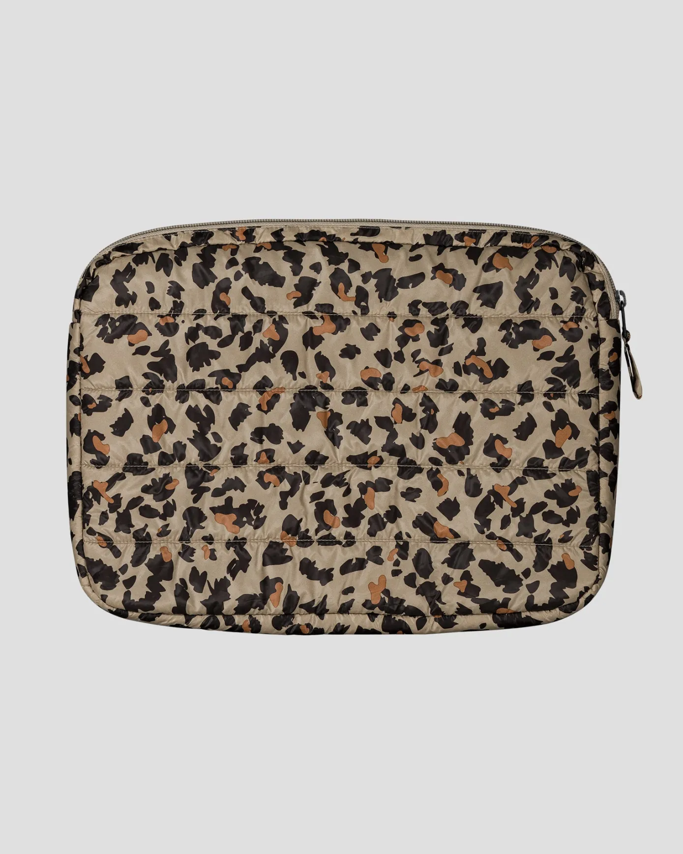 Housse d'ordinateur Leopard beige Hateya print