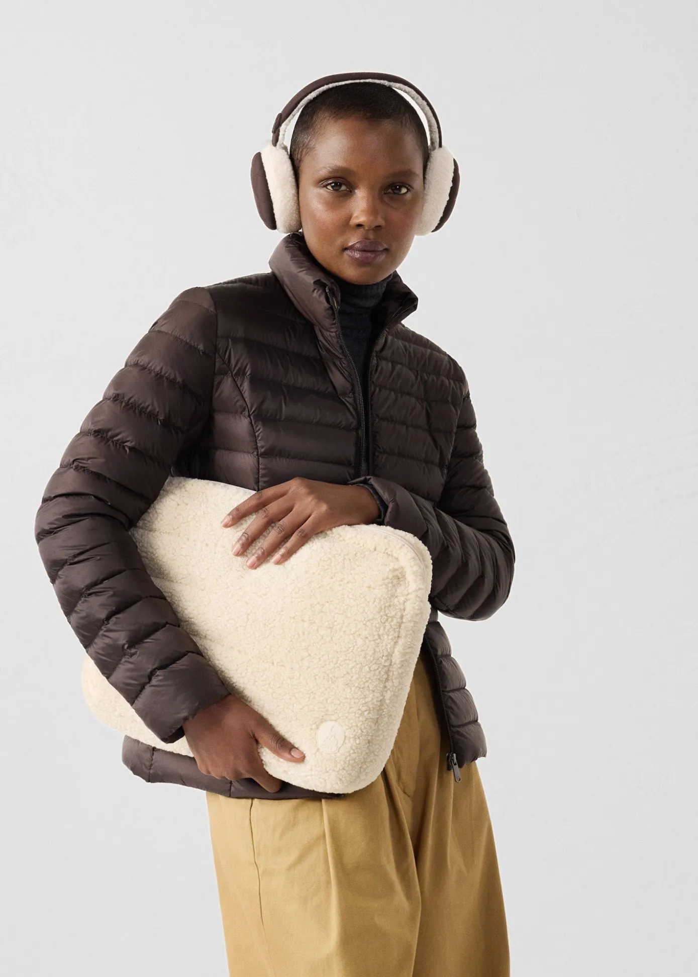 Housse d'ordinateur Naturel Hateya sherpa