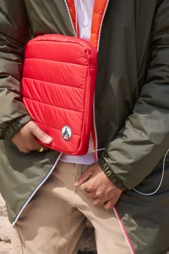 Housse d'ordinateur Rouge carmin Hateya