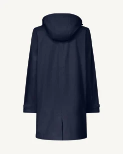 Imperméable à capuche amovible Marine Corinthe 2.0