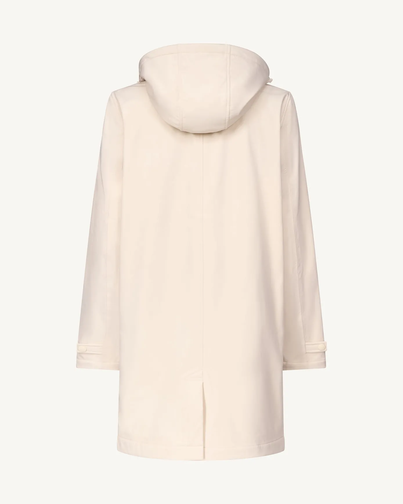 Imperméable à capuche amovible Ivoire Corinthe 2.0