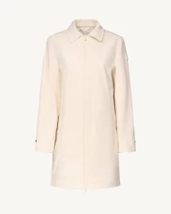 Imperméable à capuche amovible Ivoire Corinthe 2.0