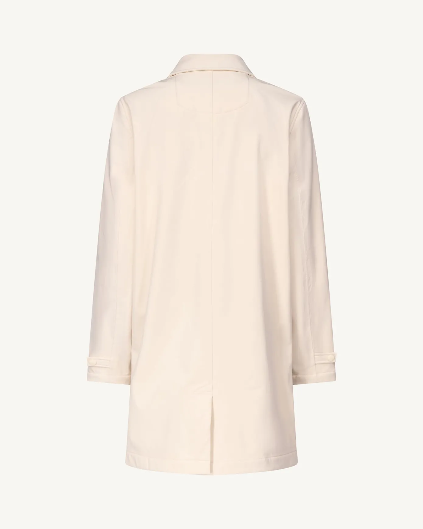 Imperméable à capuche amovible Ivoire Corinthe 2.0