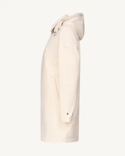 Imperméable à capuche amovible Ivoire Corinthe 2.0