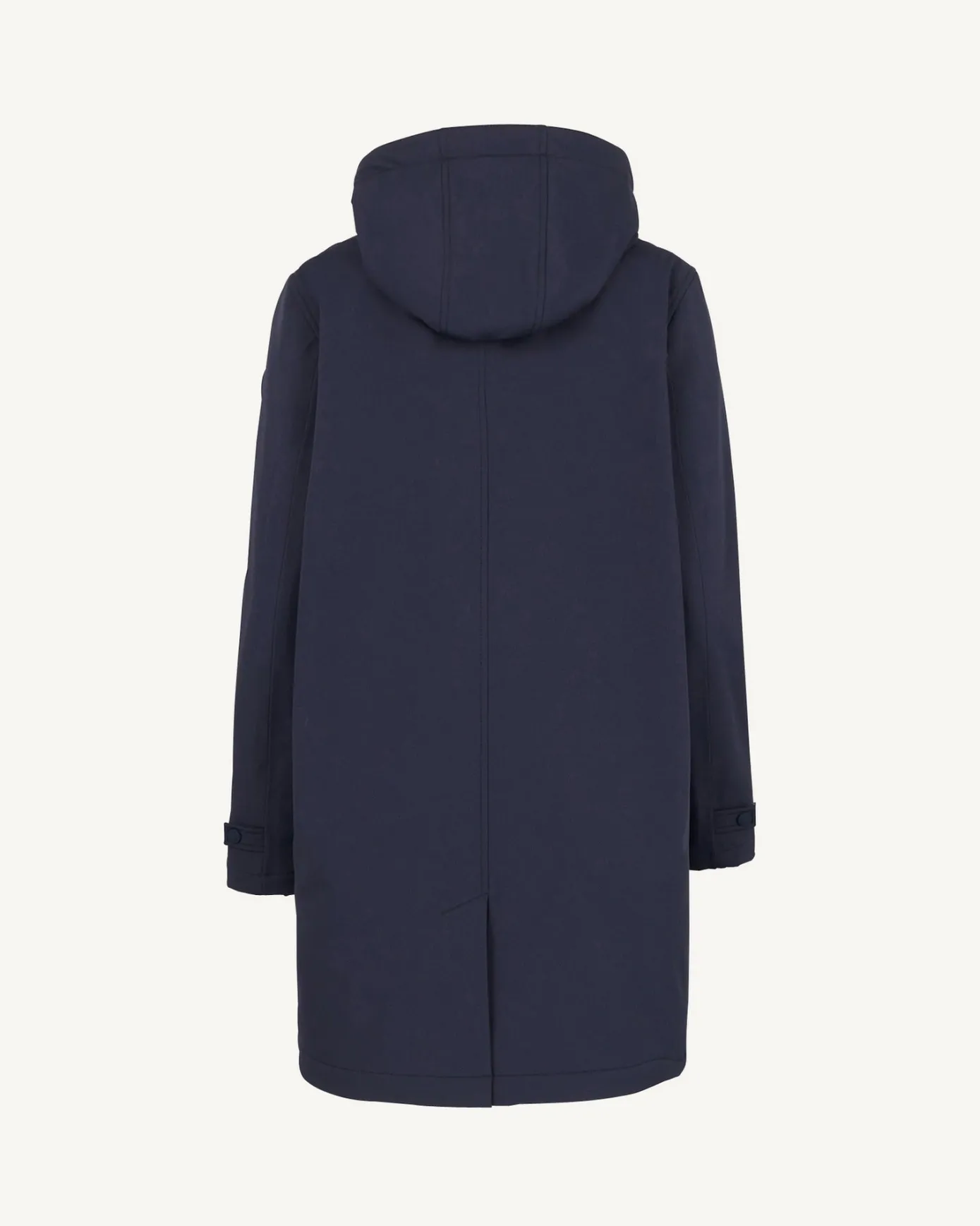Imperméable à capuche amovible Marine Corinthe
