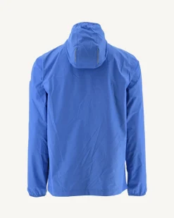 Imperméable à capuche paquetable Azur Manille