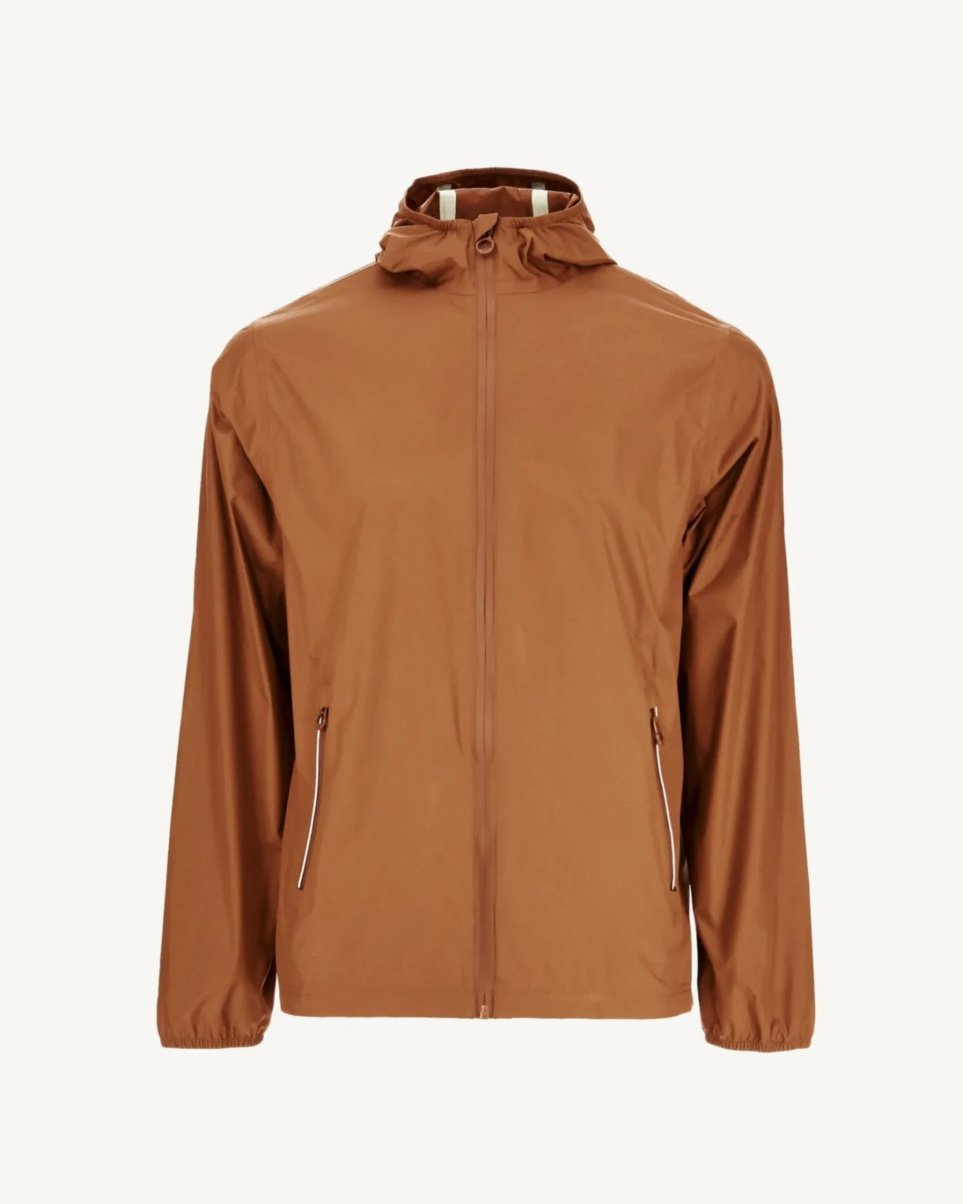 Imperméable à capuche paquetable Caramel Manille