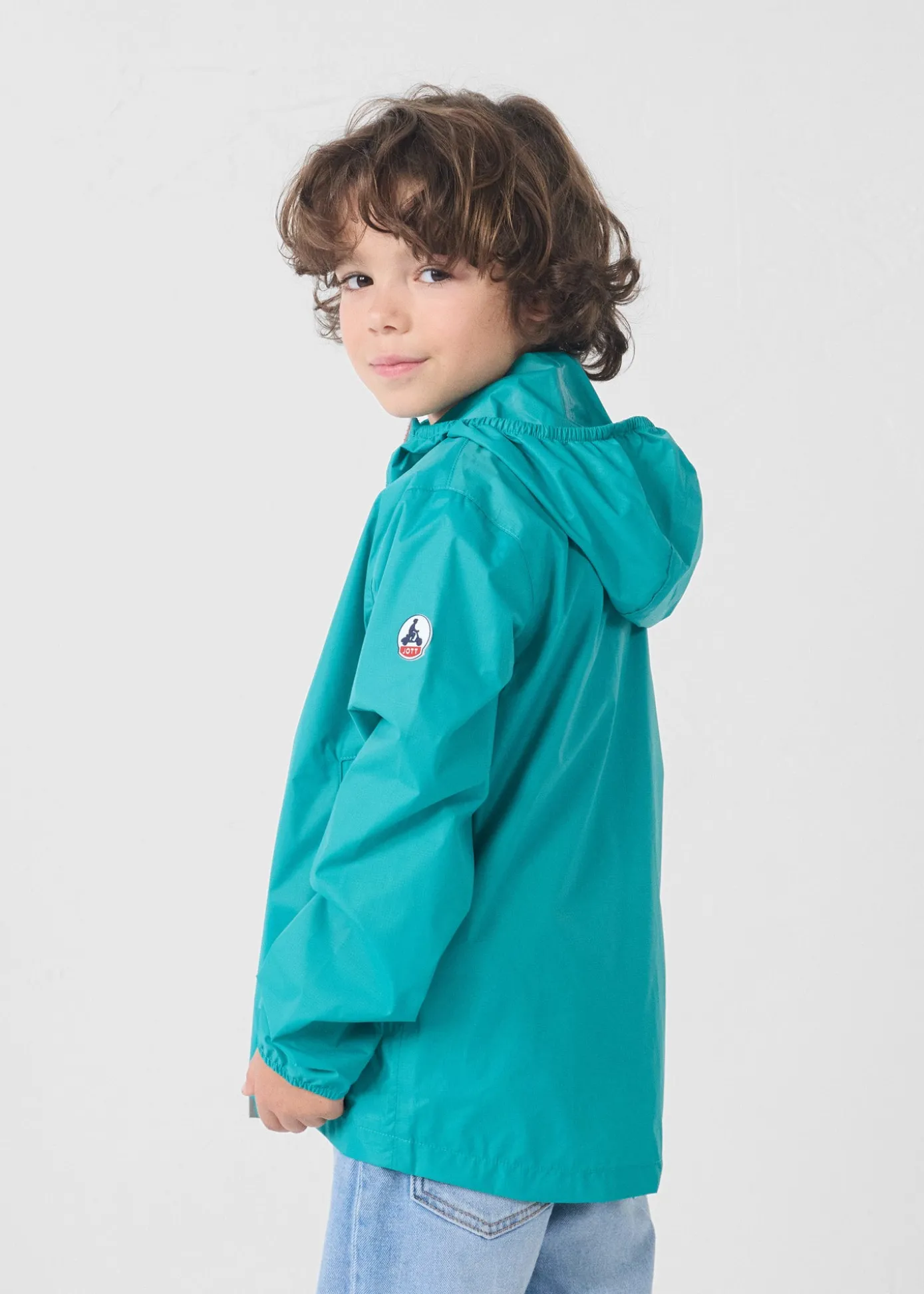 Imperméable enfant paquetable Vert persan Corrie
