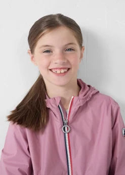 Imperméable enfant paquetable Rose antique Corrie