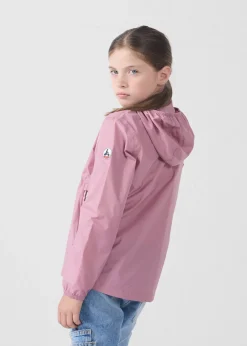 Imperméable enfant paquetable Rose antique Corrie