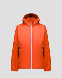 Imperméable enfant paquetable Rouge feu Corrie
