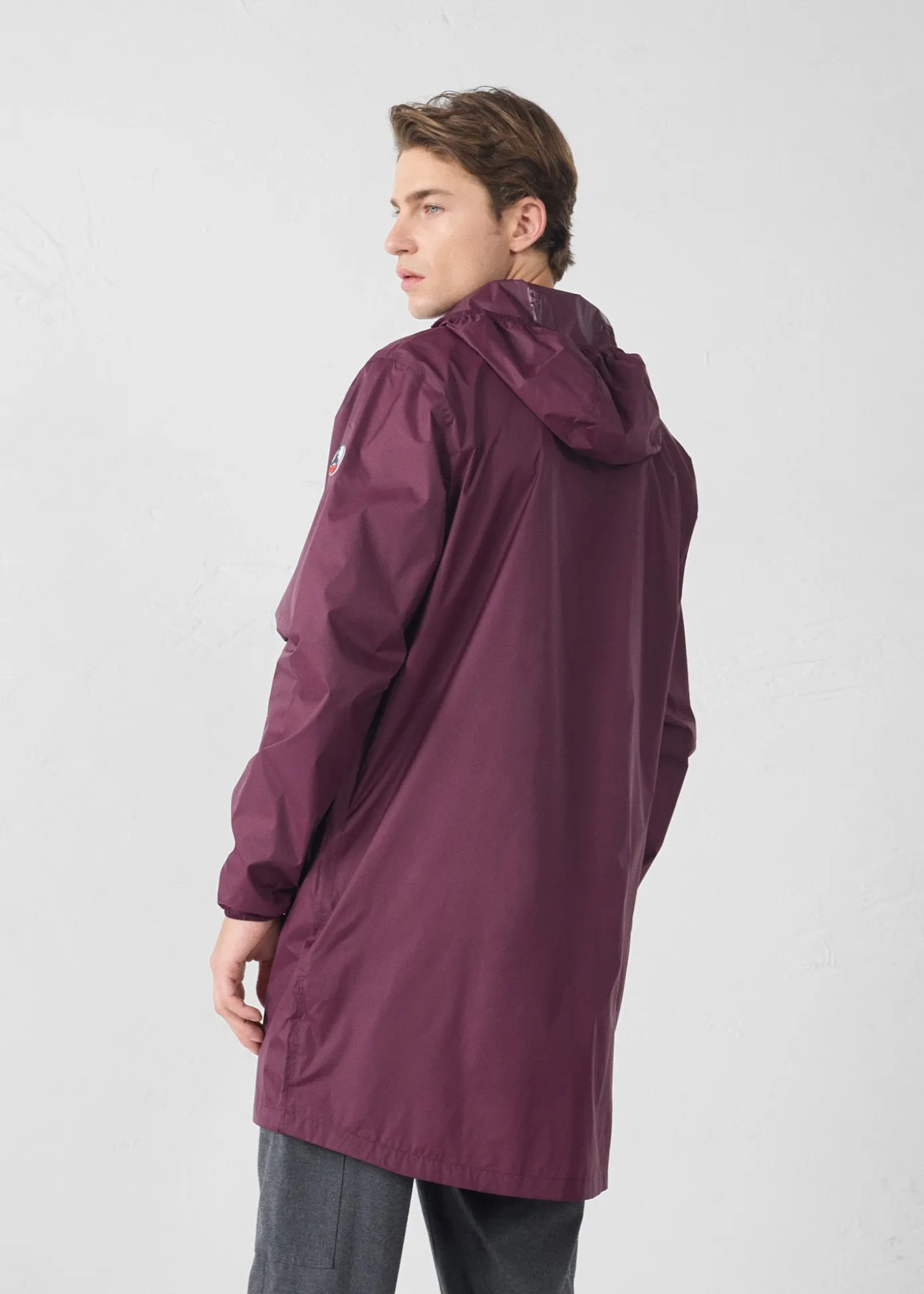 Imperméable long Cerise noire Skye