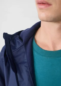 Imperméable long doublé polaire Marine Oban Polar