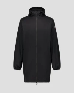 Imperméable long doublé polaire Noir Oban Polar