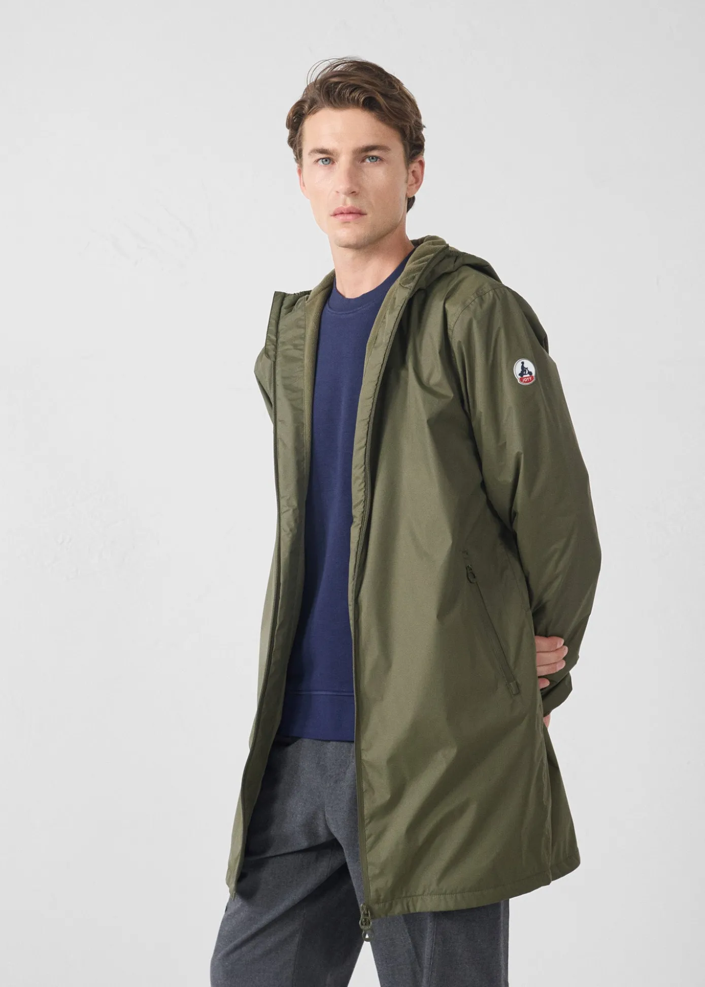 Imperméable long doublé polaire Army Oban Polar